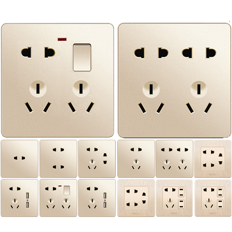 86型開(kāi)關(guān)插座暗裝墻壁多孔面板選購(gòu)與使用指南
